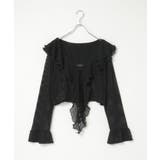 メッシュフリルジップカーディガン | VENCE share style【WOMEN】 | 詳細画像15 