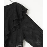 メッシュフリルジップカーディガン | VENCE share style【WOMEN】 | 詳細画像17 