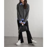 アルパカタッチシャツドッキングカーディガン | VENCE share style【WOMEN】 | 詳細画像8 