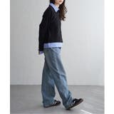 アルパカタッチシャツドッキングカーディガン | VENCE share style【WOMEN】 | 詳細画像12 