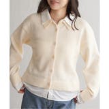 アルパカタッチシャツドッキングカーディガン | VENCE share style【WOMEN】 | 詳細画像16 