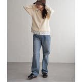 アルパカタッチシャツドッキングカーディガン | VENCE share style【WOMEN】 | 詳細画像21 