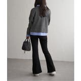 アルパカタッチシャツドッキングカーディガン | VENCE share style【WOMEN】 | 詳細画像6 