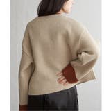 アルパカタッチ配色カーディガン | VENCE share style【WOMEN】 | 詳細画像18 