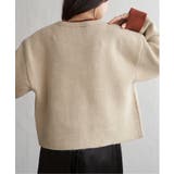 アルパカタッチ配色カーディガン | VENCE share style【WOMEN】 | 詳細画像19 