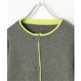 アルパカタッチ配色カーディガン | VENCE share style【WOMEN】 | 詳細画像31 