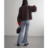 アルパカタッチ配色カーディガン | VENCE share style【WOMEN】 | 詳細画像6 