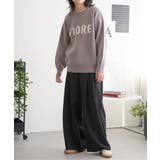 FIOREロゴジャガードニット | VENCE share style【WOMEN】 | 詳細画像8 