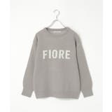 FIOREロゴジャガードニット | VENCE share style【WOMEN】 | 詳細画像13 