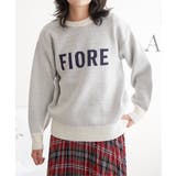FIOREロゴジャガードニット | VENCE share style【WOMEN】 | 詳細画像3 