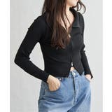 ダブルジップショートリブニット | VENCE share style【WOMEN】 | 詳細画像11 