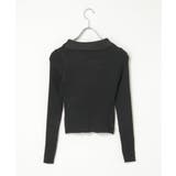 ダブルジップショートリブニット | VENCE share style【WOMEN】 | 詳細画像19 