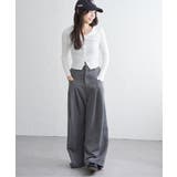 ダブルジップショートリブニット | VENCE share style【WOMEN】 | 詳細画像4 