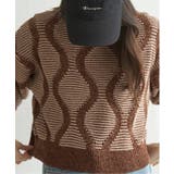 5Gヒョウタン柄ジャガードプルオーバー | VENCE share style【WOMEN】 | 詳細画像12 