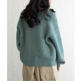 ミックスアームウォーマー風Vネックプルオーバー | VENCE share style【WOMEN】 | 詳細画像14 