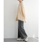 フェイクフェザー天竺プルオーバー | VENCE share style【WOMEN】 | 詳細画像19 