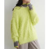 イエロー | フェイクフェザー天竺プルオーバー | VENCE share style【WOMEN】