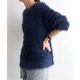 フェイクフェザー天竺プルオーバー | VENCE share style【WOMEN】 | 詳細画像2 