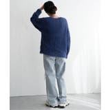 フェイクフェザー天竺プルオーバー | VENCE share style【WOMEN】 | 詳細画像4 