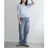 透かし編み配色トップス | VENCE share style【WOMEN】 | 詳細画像7 