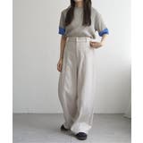 プリーツ袖配色トップス | VENCE share style【WOMEN】 | 詳細画像10 