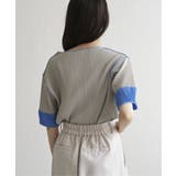 プリーツ袖配色トップス | VENCE share style【WOMEN】 | 詳細画像11 