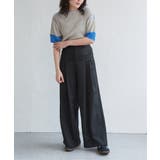 プリーツ袖配色トップス | VENCE share style【WOMEN】 | 詳細画像12 