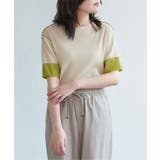 プリーツ袖配色トップス | VENCE share style【WOMEN】 | 詳細画像15 