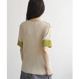 プリーツ袖配色トップス | VENCE share style【WOMEN】 | 詳細画像19 