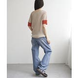 プリーツ袖配色トップス | VENCE share style【WOMEN】 | 詳細画像23 