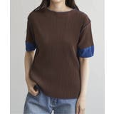 プリーツ袖配色トップス | VENCE share style【WOMEN】 | 詳細画像27 