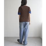 プリーツ袖配色トップス | VENCE share style【WOMEN】 | 詳細画像30 