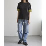 プリーツ袖配色トップス | VENCE share style【WOMEN】 | 詳細画像4 