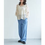 かぎ編みトップス | VENCE share style【WOMEN】 | 詳細画像3 