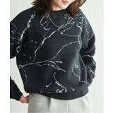 ニュアンス柄シャガードプルオーバー | VENCE share style【WOMEN】 | 詳細画像2 