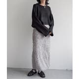 カットフェザーIラインスカート | VENCE share style【WOMEN】 | 詳細画像18