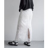 カットフェザーIラインスカート | VENCE share style【WOMEN】 | 詳細画像21