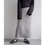 カットフェザーIラインスカート | VENCE share style【WOMEN】 | 詳細画像1