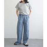 【セットアップ対応】ケミカルスウェットパンツ | VENCE share style【WOMEN】 | 詳細画像9 