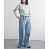 【セットアップ対応】ケミカルスウェットパンツ | VENCE share style【WOMEN】 | 詳細画像10 