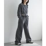 【セットアップ対応】ケミカルスウェットパンツ | VENCE share style【WOMEN】 | 詳細画像5 