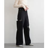 ダメージワイドデニムパンツ | VENCE share style【WOMEN】 | 詳細画像11 