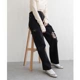 ダメージワイドデニムパンツ | VENCE share style【WOMEN】 | 詳細画像13 