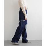 ダメージワイドデニムパンツ | VENCE share style【WOMEN】 | 詳細画像16 