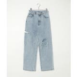 ダメージワイドデニムパンツ | VENCE share style【WOMEN】 | 詳細画像20 