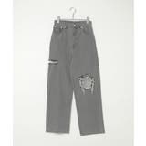 ダメージワイドデニムパンツ | VENCE share style【WOMEN】 | 詳細画像28 