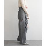 ダメージワイドデニムパンツ | VENCE share style【WOMEN】 | 詳細画像5 