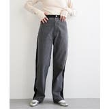 センター切り替えワイドデニムパンツ | VENCE share style【WOMEN】 | 詳細画像11