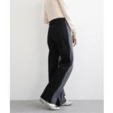 センター切り替えワイドデニムパンツ | VENCE share style【WOMEN】 | 詳細画像18