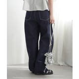 リジットデニムカーブパンツ | VENCE share style【WOMEN】 | 詳細画像12 